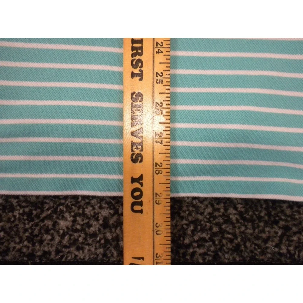 Polo Ralph Lauren Polo Shirt Mens XL Seafoam Green Striped Knit Pony Golf Preppy